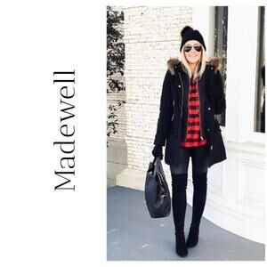 Madewell Buffalo Check Top Size Small